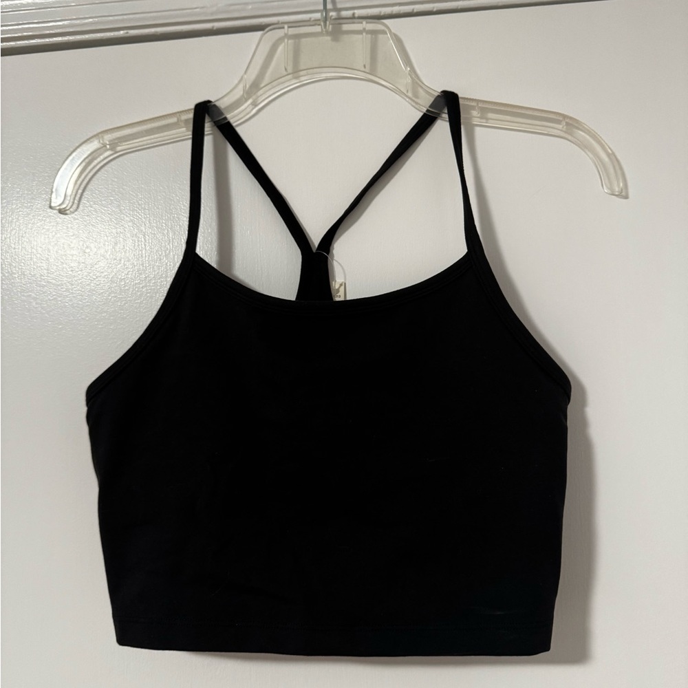 Aerie offline Black Tank Top “the hugger”